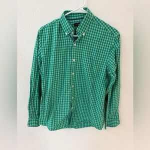 Club Room Green Plaid Men's Shirt